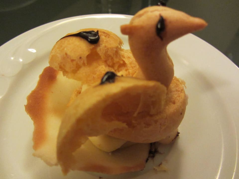 Zu Ostern ein essbares Küken. Megasaray Club Belek