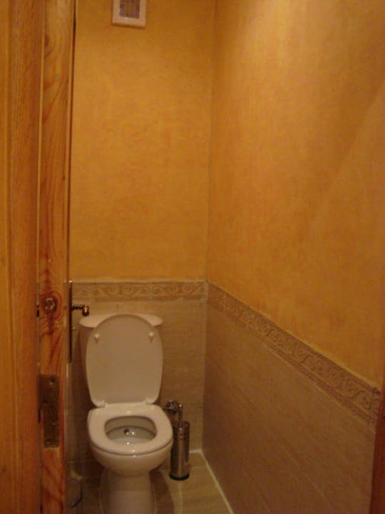 Das sehr saubere WC in der Pianobar Pickalbatros Dana Beach Resort - Hurghada