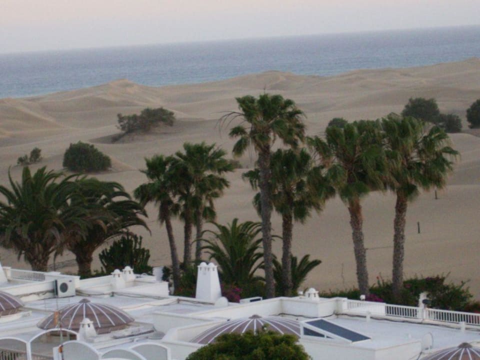 Blick vom Zimmer über die Dünen Hotel Riu Palace Maspalomas Adults Only