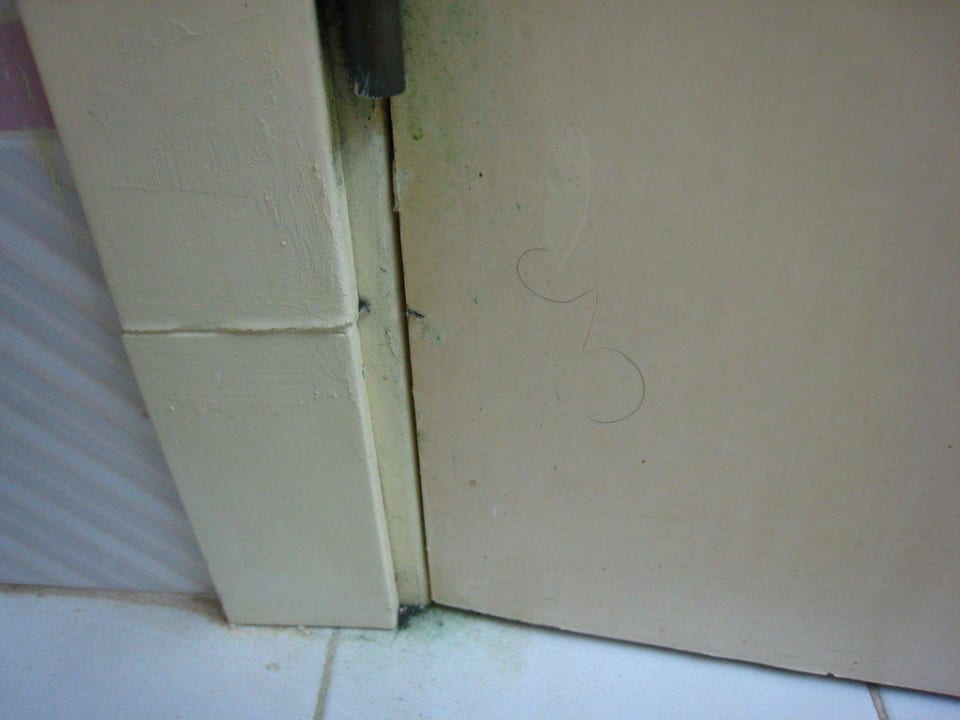 Badezimmer nach dem Putzen Hotel Grand Teguise Playa