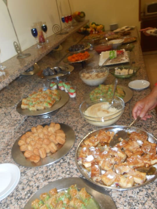 Büffet SÜßspeisen DAS Club Hotel Sunny Beach