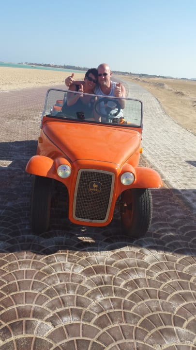 Ausflug am Strand  Old Palace Resort Sahl Hasheesh