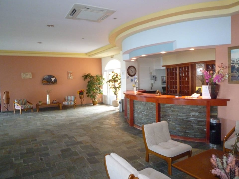 Rezeption Ibiscus Hotel Corfu
