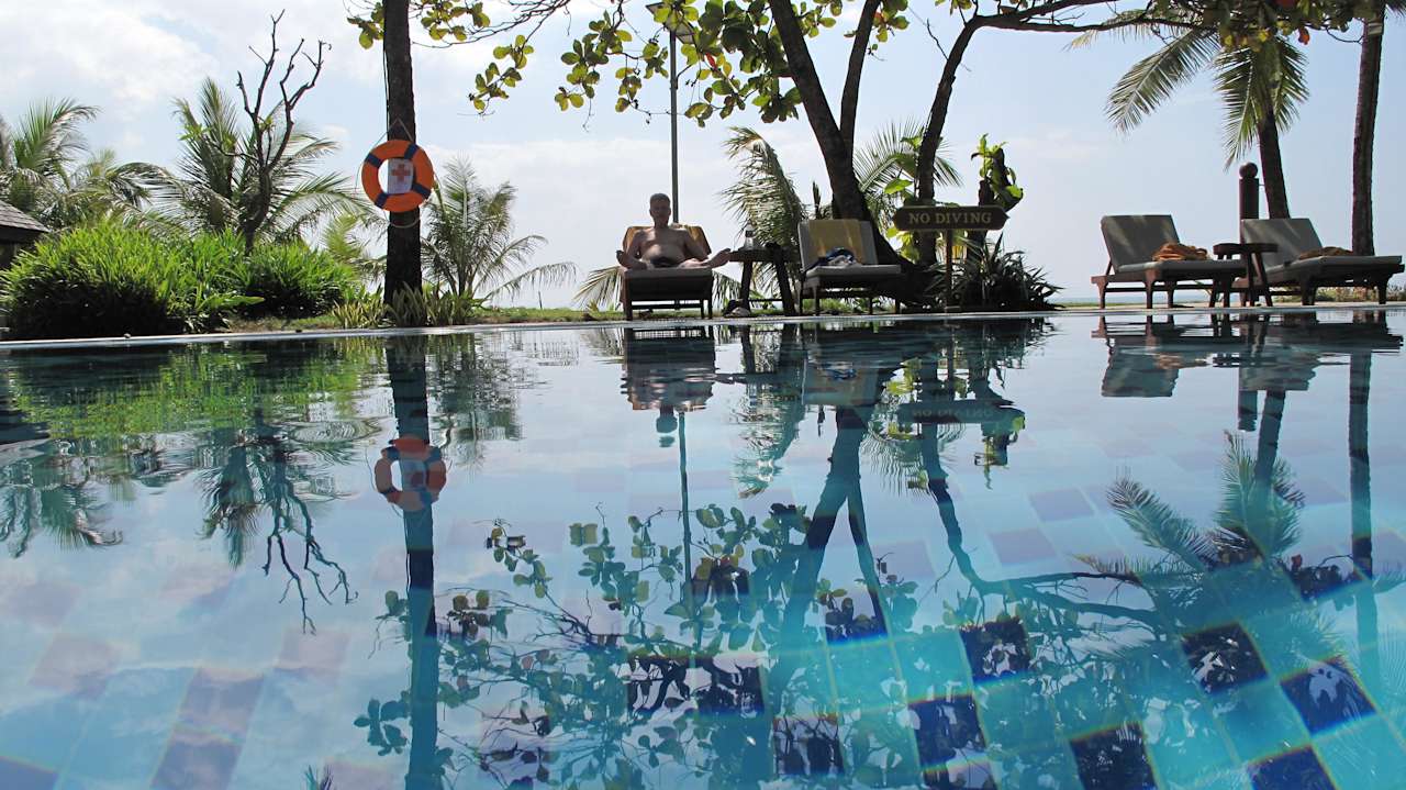 Spiegelt sich Hotel Aureum Palace Resort