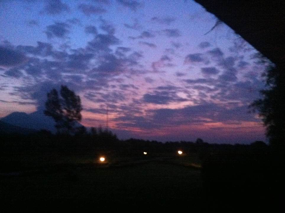 Sonnenaufgang Gorilla Montain View Lodge