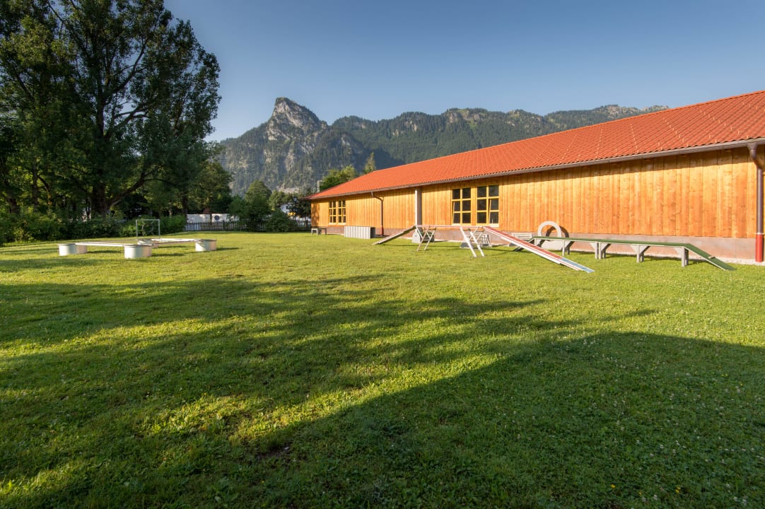 Außenplatz Hundesporthotel Wolf