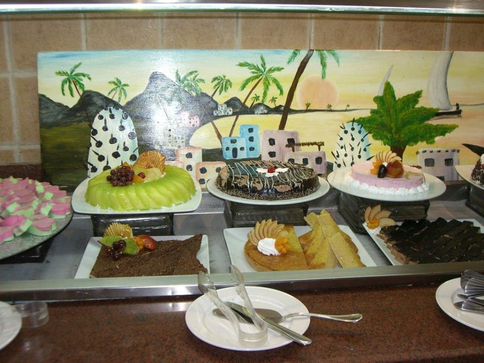 Nachspeise Pickalbatros Alf Leila Wa Leila Resort - Neverland Hurghada