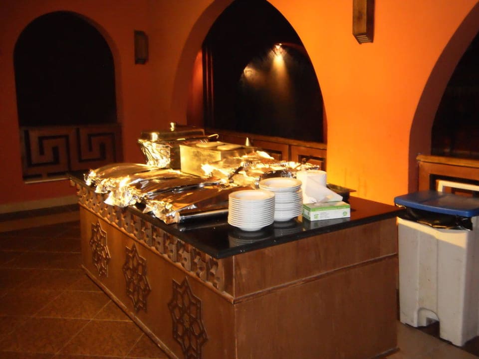 Showcooking Nudelbereich beim italienischen Restaurant Pickalbatros Alf Leila Wa Leila Resort - Neverland Hurghada