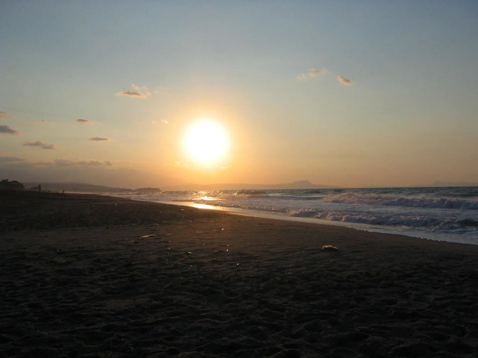 Sonnenuntergang Hotel Kathrin Beach