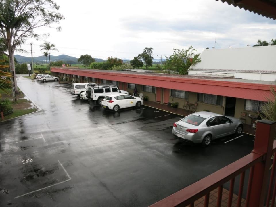 Motelparkplatz Motel Tweed River