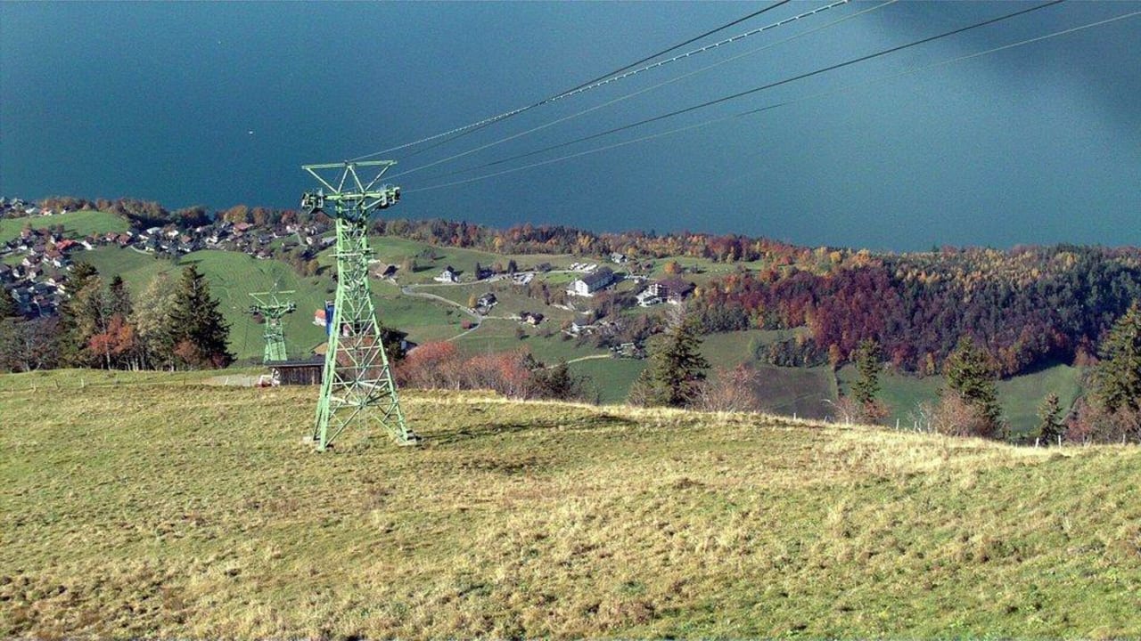 Vom Berg auf den See Seeblick Höhenhotel
