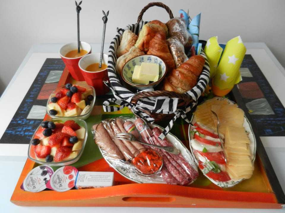 Frühstück aufs Zimmer B&B the Gallery Zandvoort