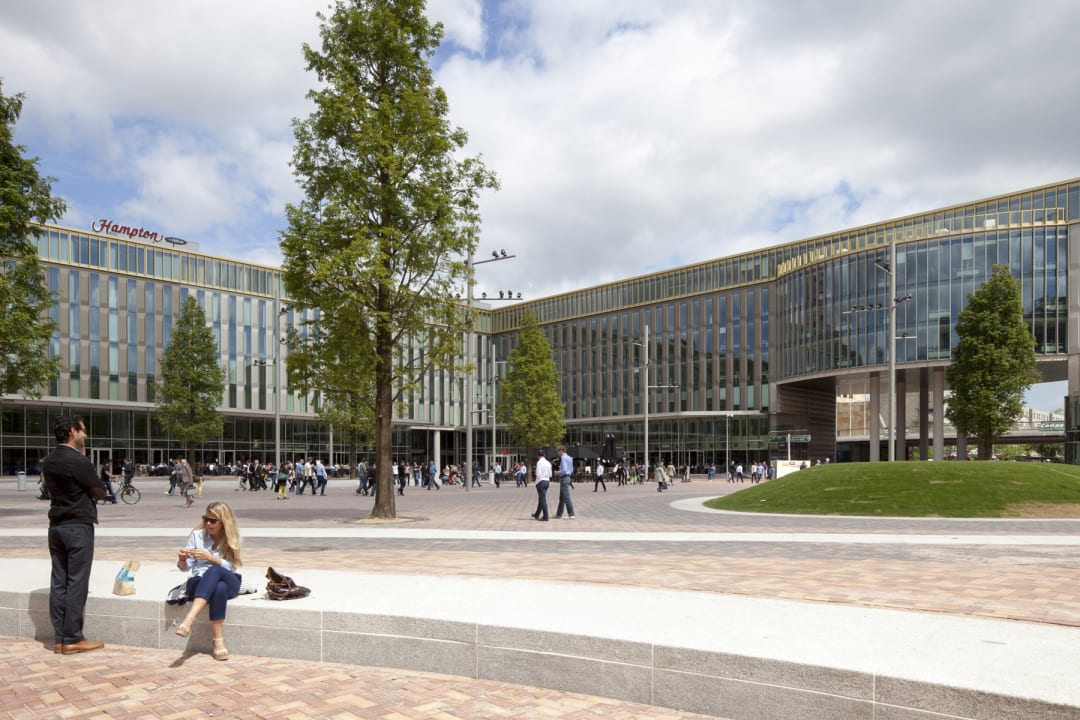 Außenansicht Hampton by Hilton Amsterdam / Arena Boulevard