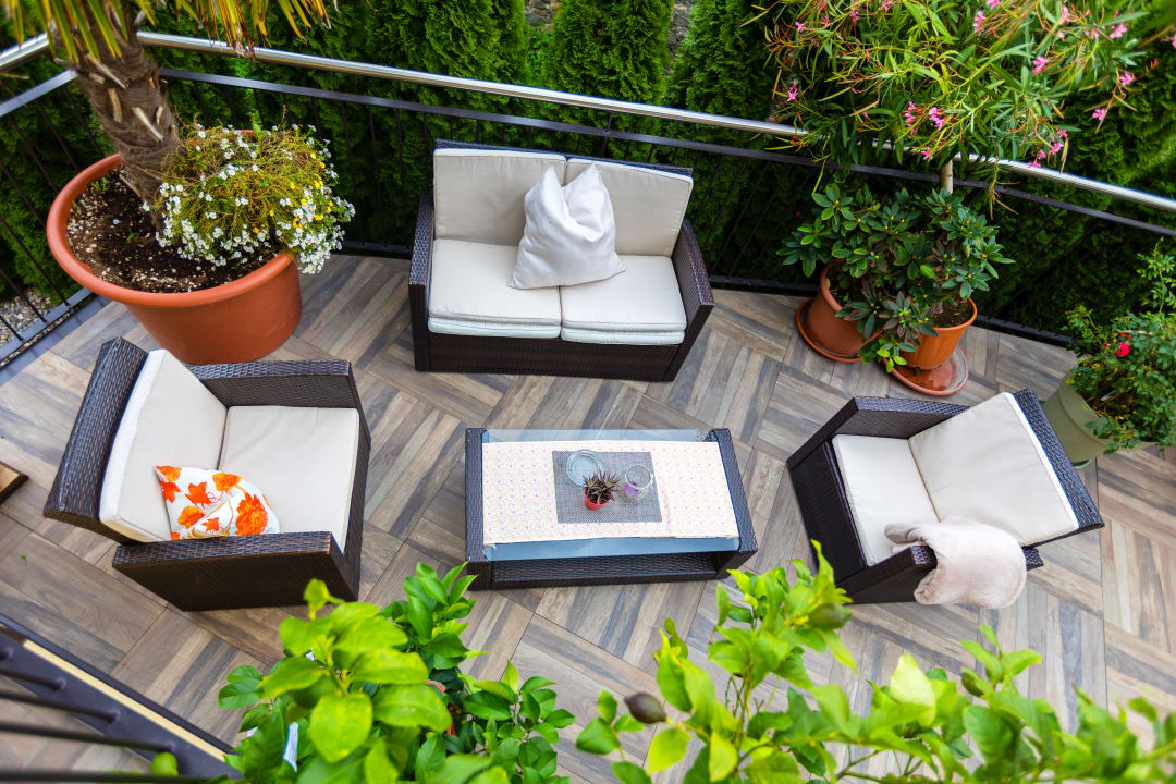 Gartenanlage Hotel bei MARTIN's