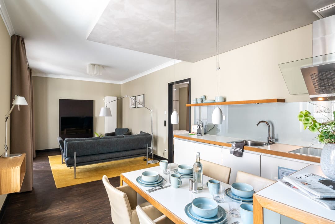 Zimmer The Green Rostock Apartment Hotel