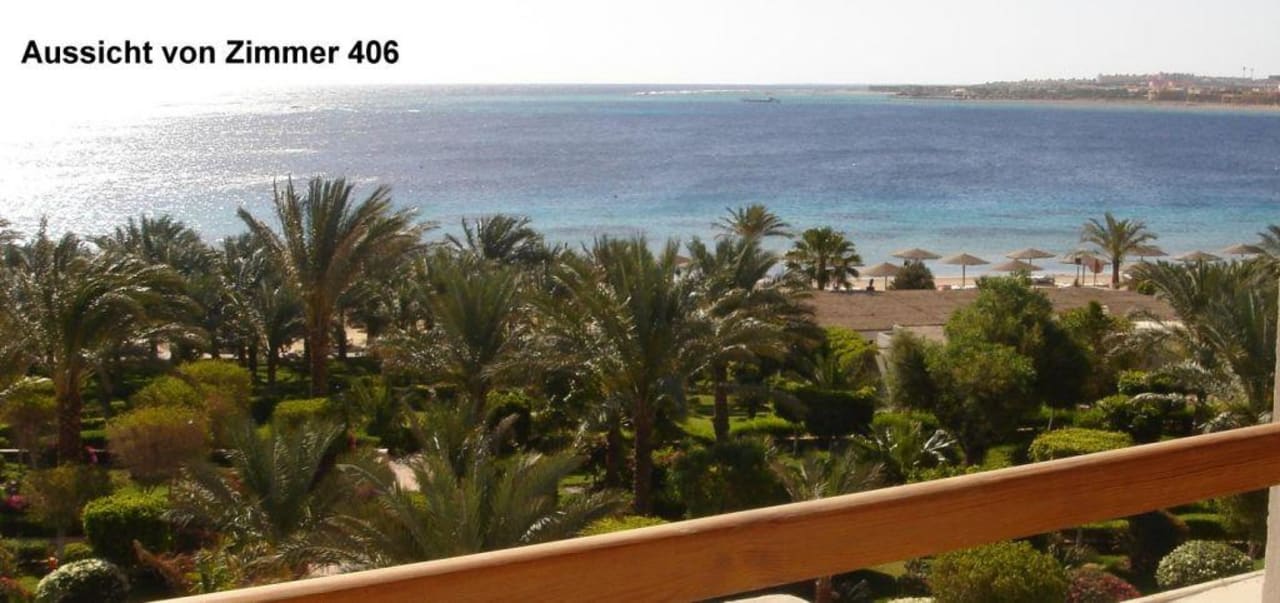 Aussicht vom Balkon Fort Arabesque Resort, Spa & Villas
