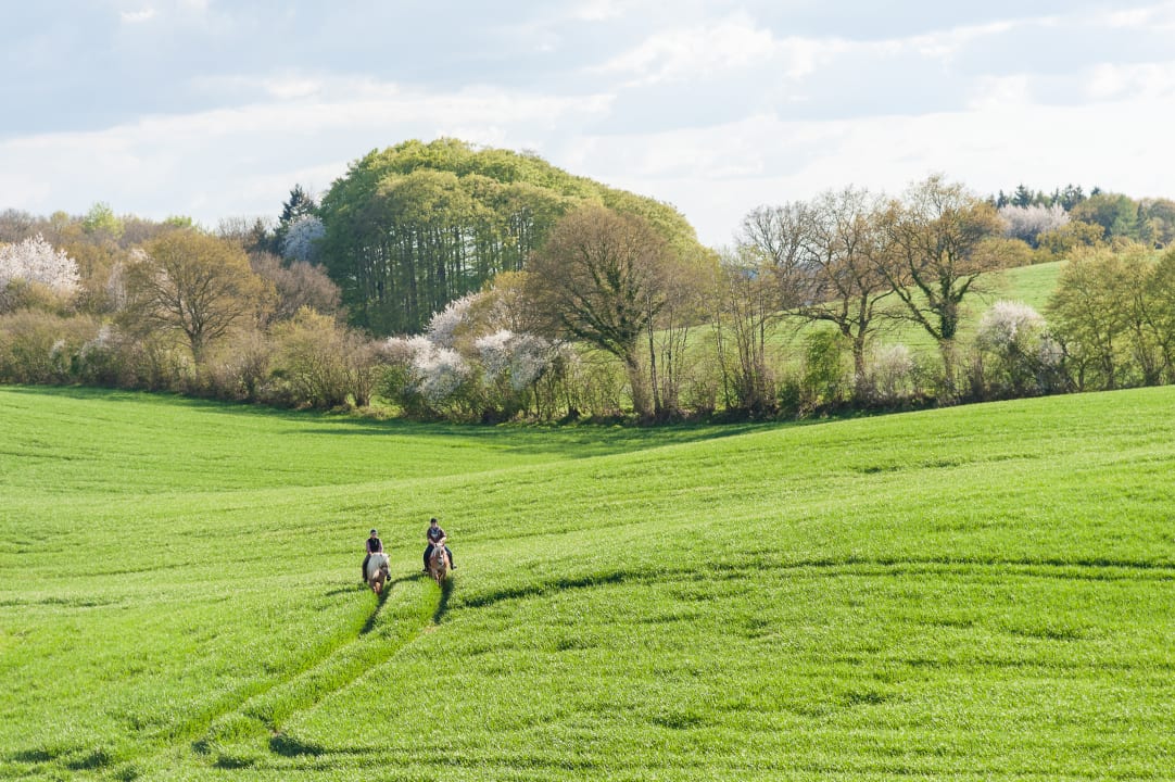 Außenansicht Ferienhof Radlandsichten