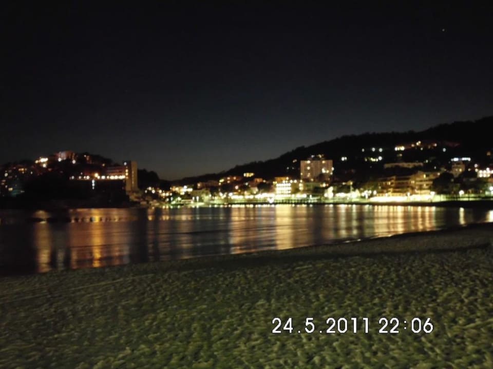 Strand im Dunkeln FLOR los Almendros Hotel