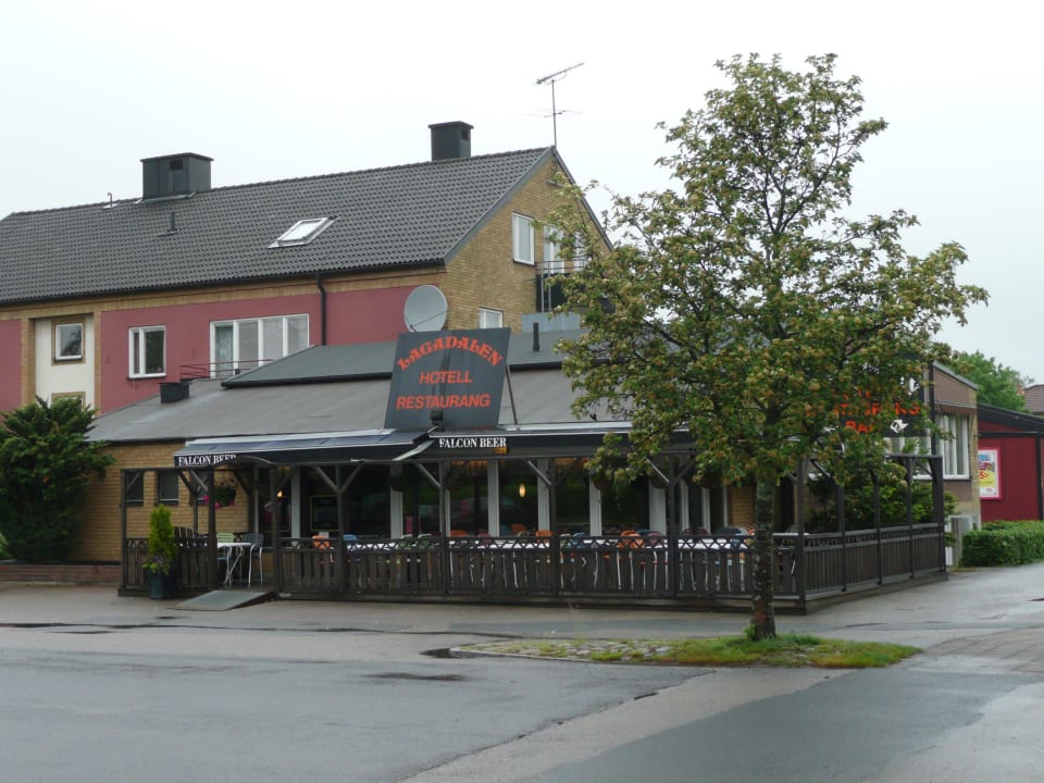 Haupthaus mit Restaurant Hotel Lagadalen