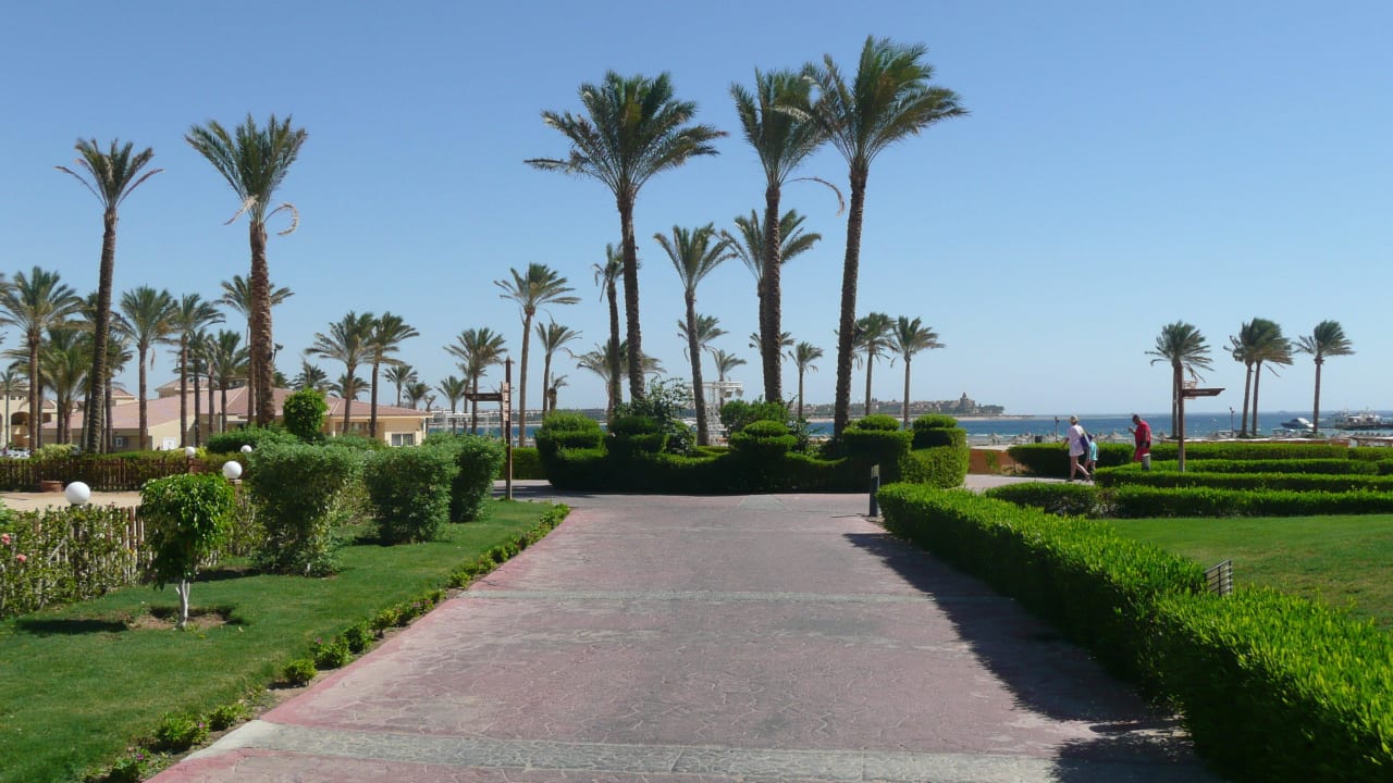 Blick Richtung Meer Cleopatra Luxury Resort Makadi Bay