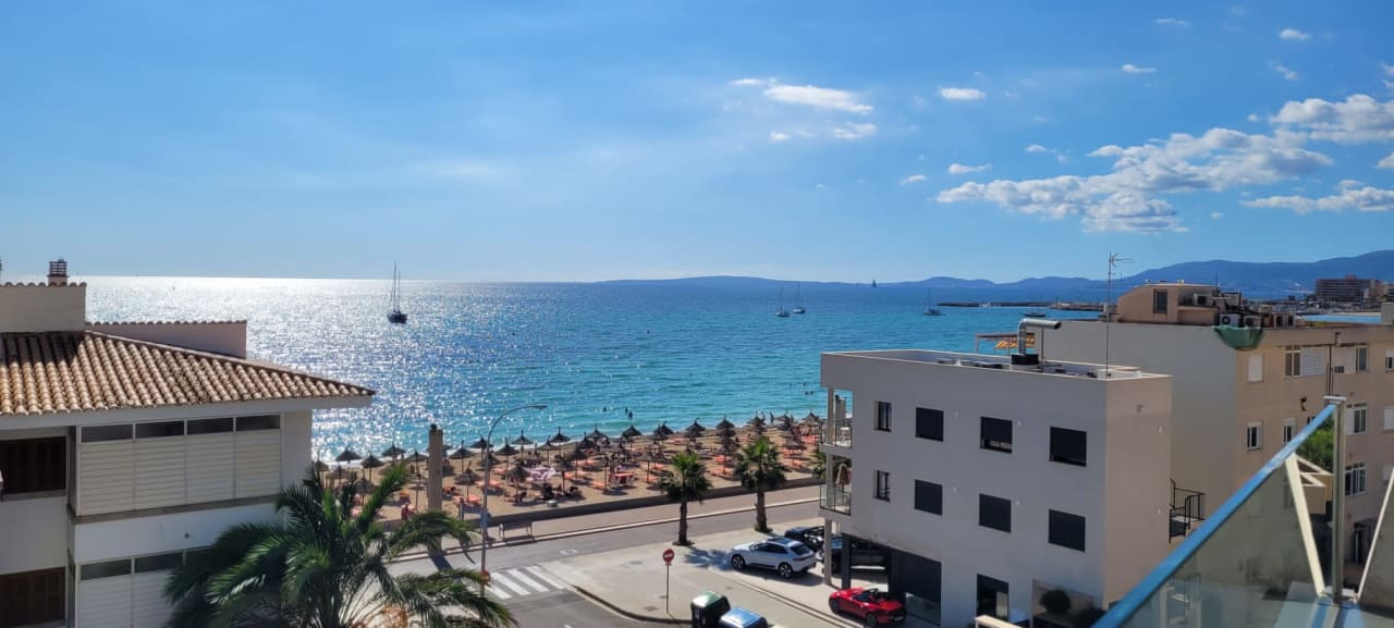 Ausblick Aparthotel Fontanellas Playa