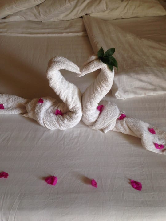 Immer frische Handtücher  Three Corners Sea Beach Resort