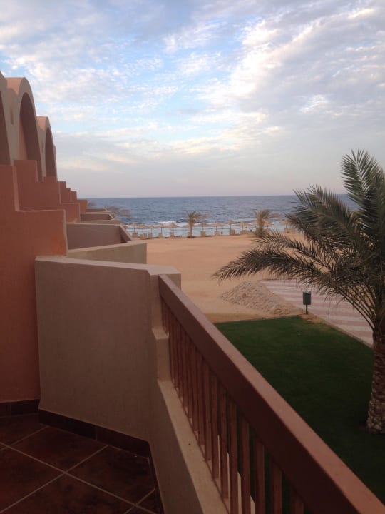 Ausblick vom Balkon Three Corners Sea Beach Resort