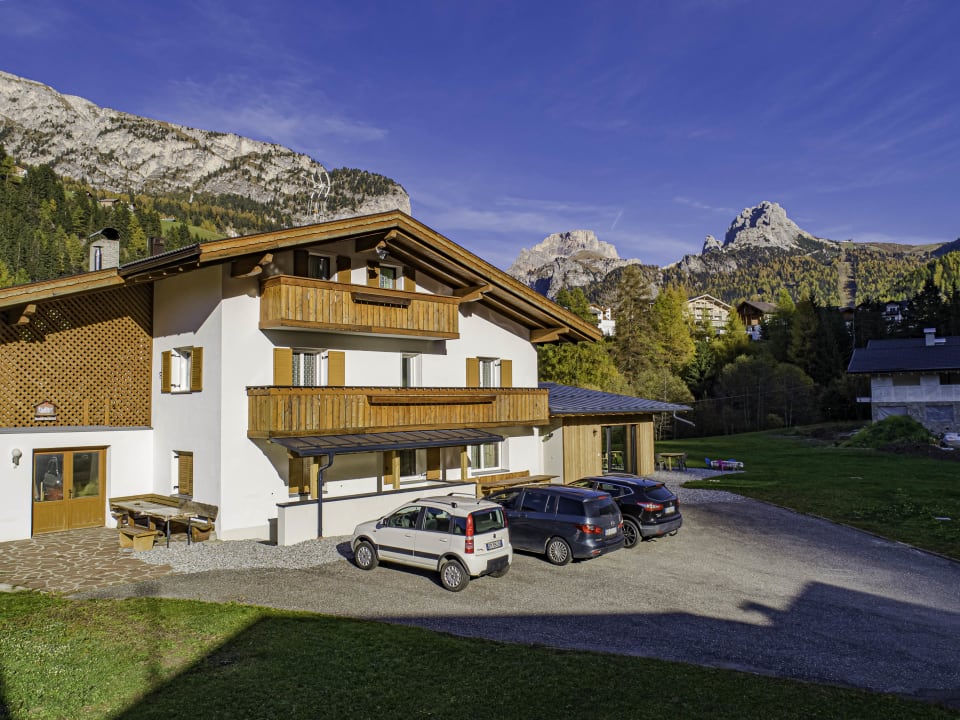 Außenansicht Chalet Dumbria Dolomites