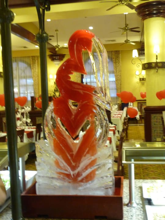 Eisskulptur Hotel Riu Tequila
