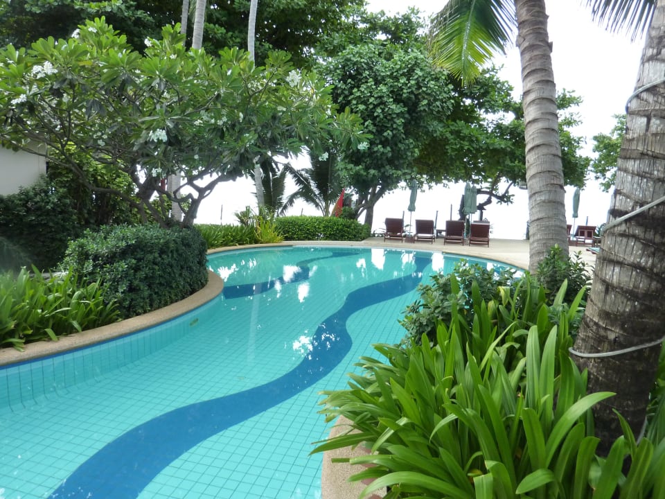 Der Pool Mit Blick Zum Me Hotel Baan Chaweng Beach Resort Spa Chaweng Beach