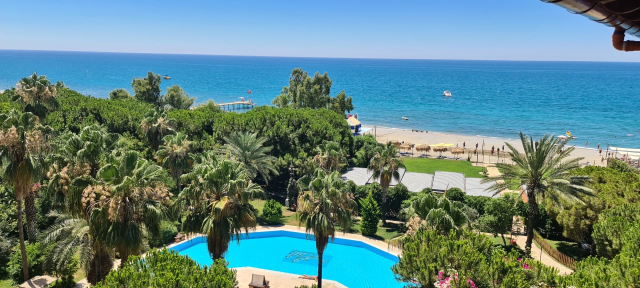 Ausblick Club Turtas Beach Hotel