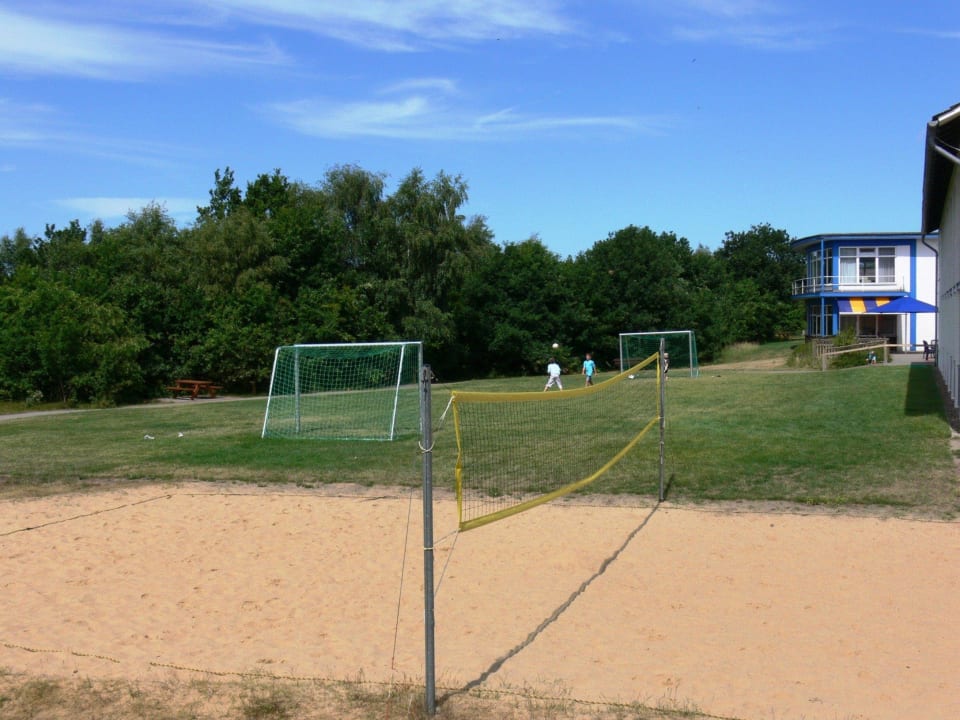 Beachvolleyball- und Fußballplatz Haus Stella Maris