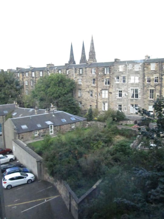 Aussicht aus Zimmer 4. Stock Haymarket Hub Hotel