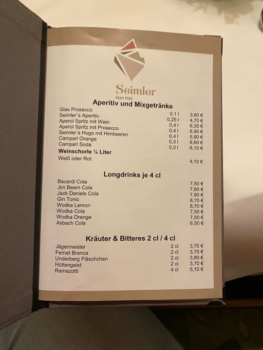 Gastro Alpensport-Hotel Seimler