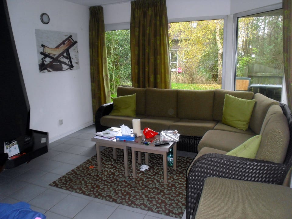 Wohnzimmer Ferienhaus Center Parcs Park Nordseeküste