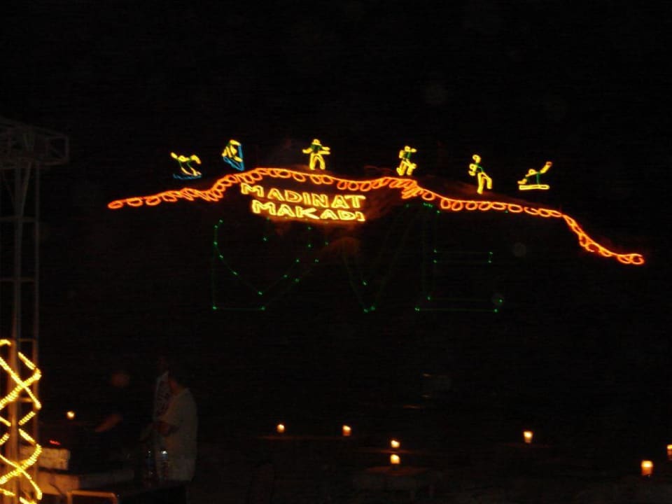 Wüstenparty. Jaz Makadi Saraya Resort