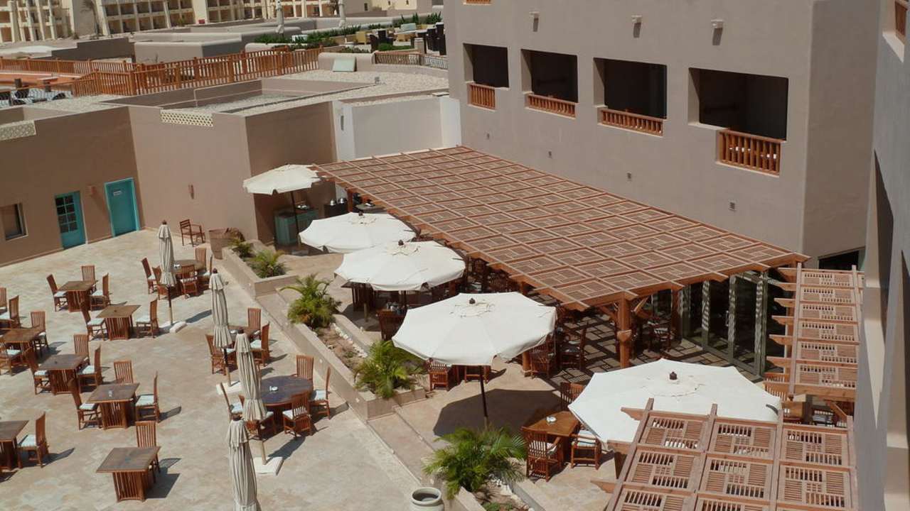 Ausblick von oben The Breakers Diving & Surfing Lodge