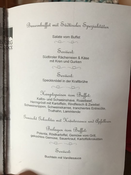 Gastro Hotel Kreuzberg Monte Croce