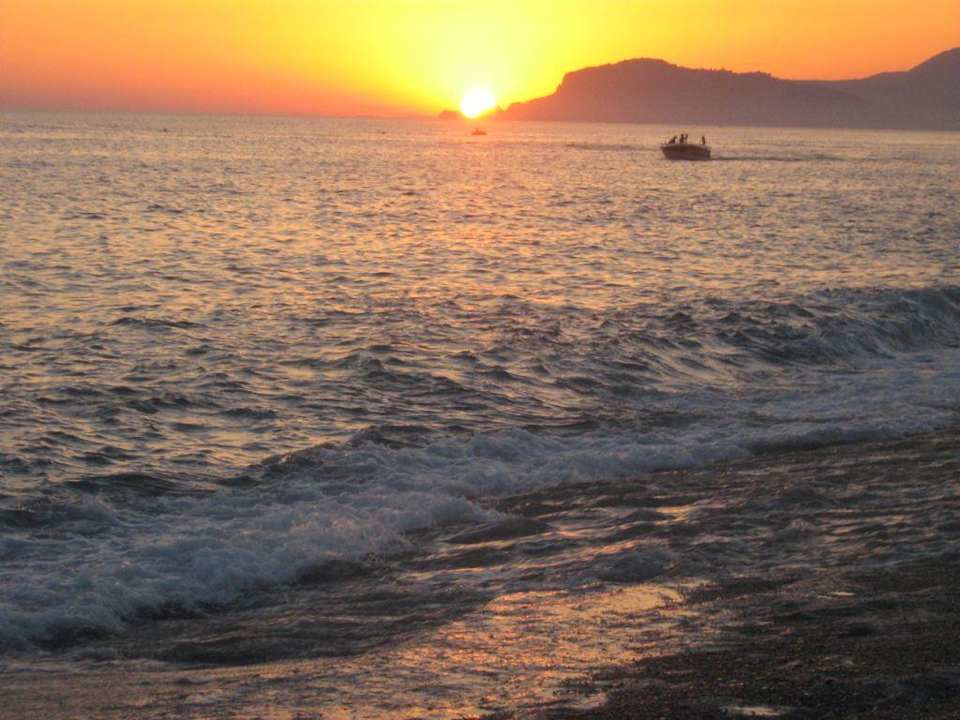 Sonnenuntergang Doris Aytur Hotel
