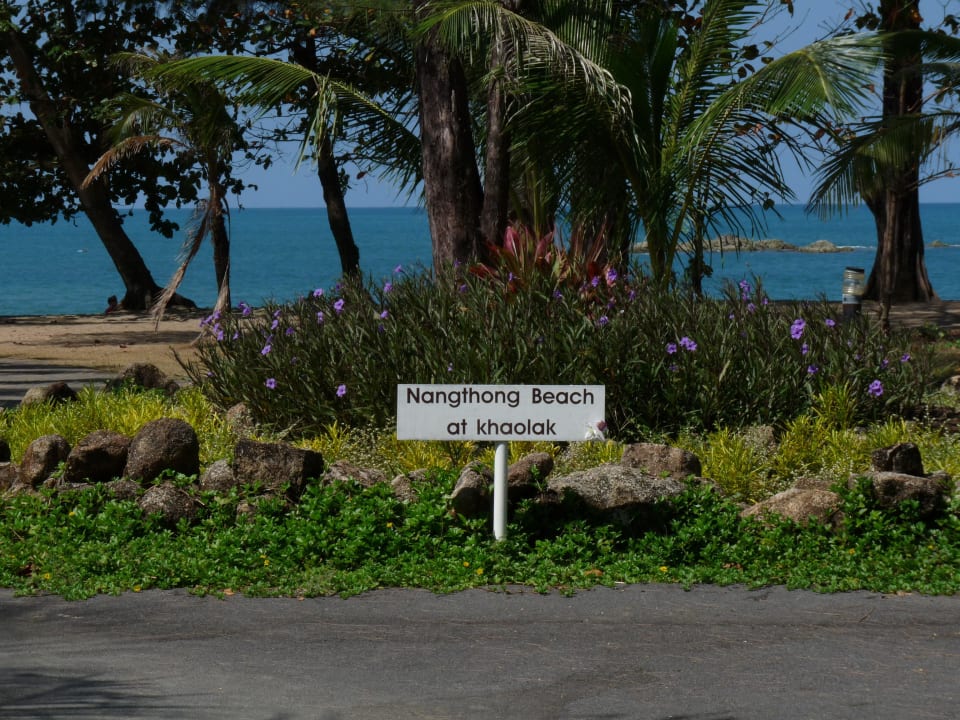 Weg zum Strand Khaolak Oriental Resort - Adults only