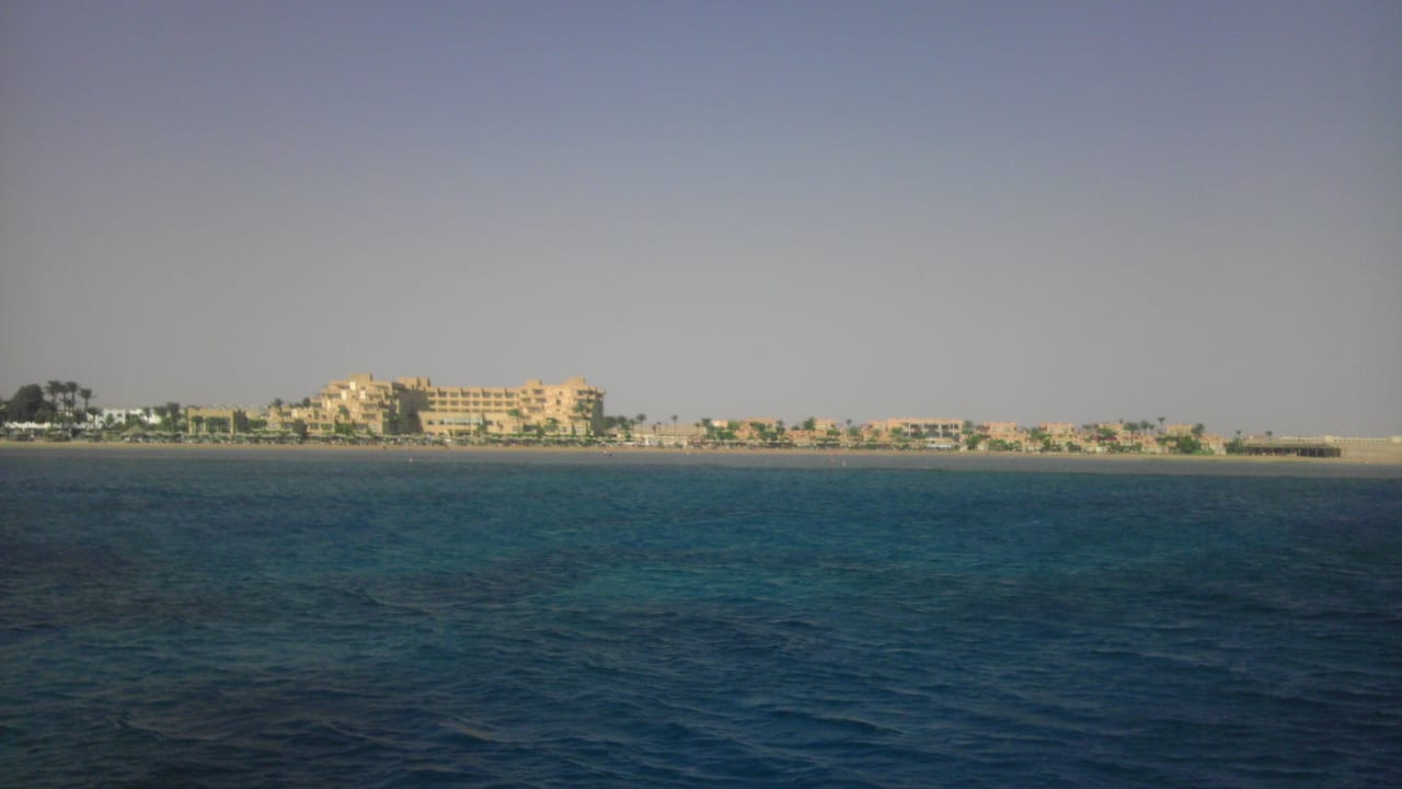 Imperial Shams vom Boot aus gesehen Imperial Shams Abu Soma