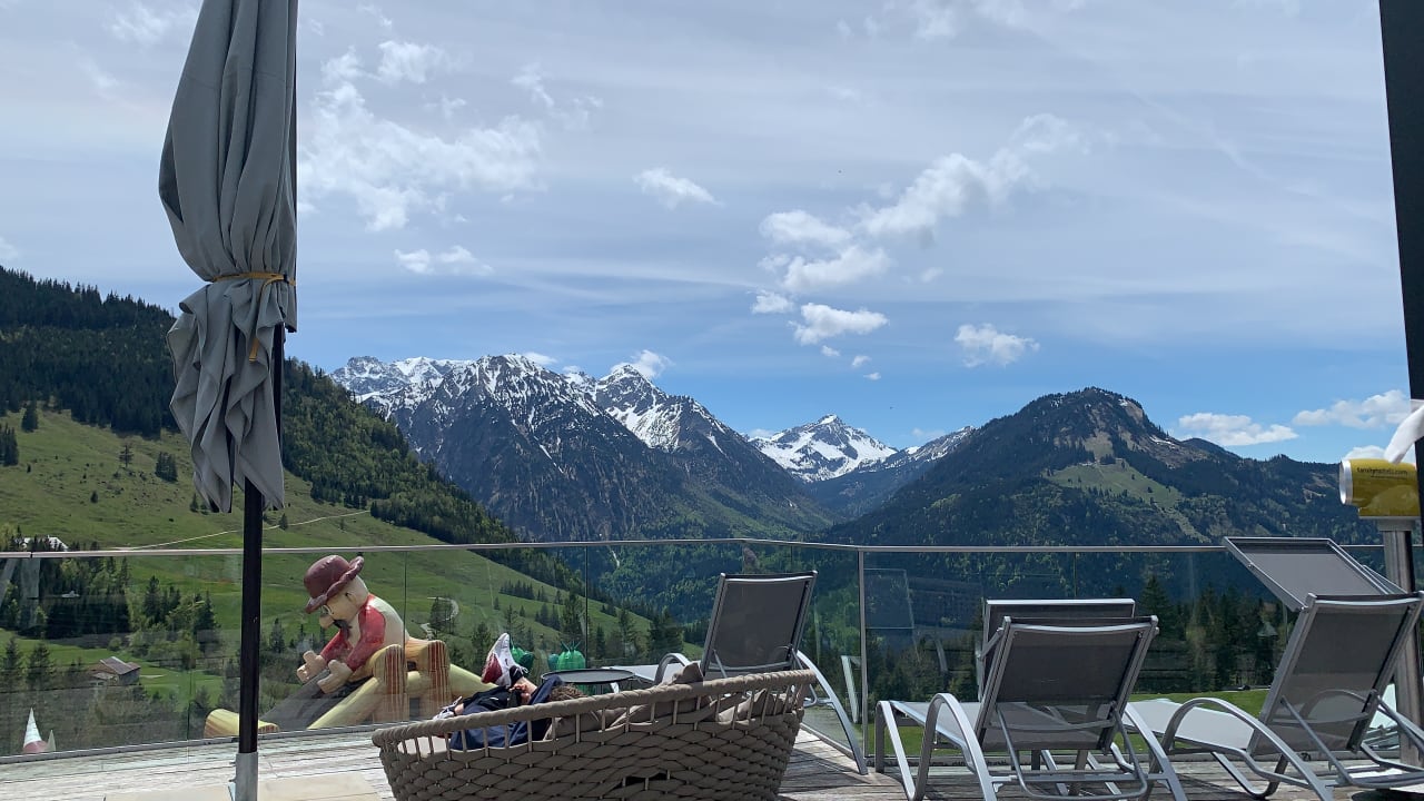 Ausblick Oberjoch - Familux Resort