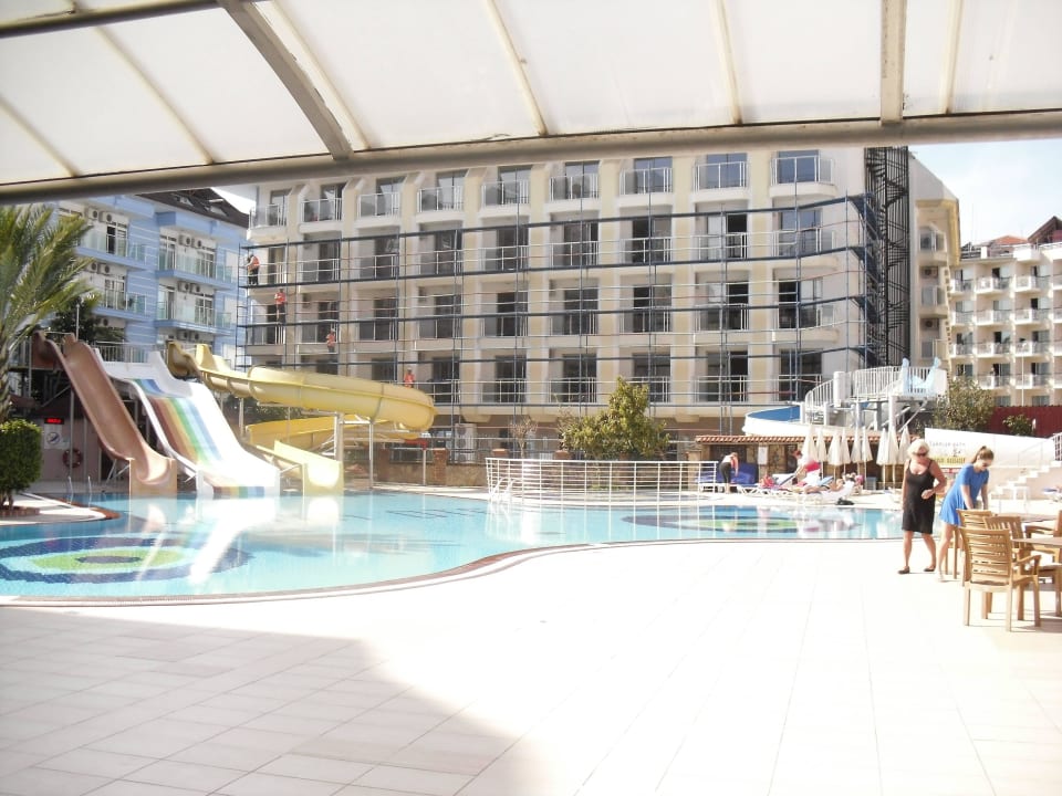 Innenhof Hotel Kahya