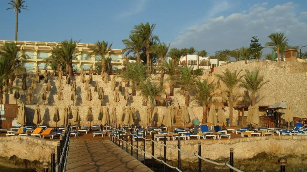 Vom Meer aufs Hotel Hotel Xperience Sea Breeze Resort