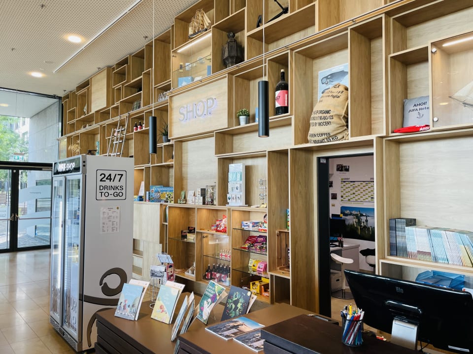 Lobby JUFA Hotel Hamburg HafenCity