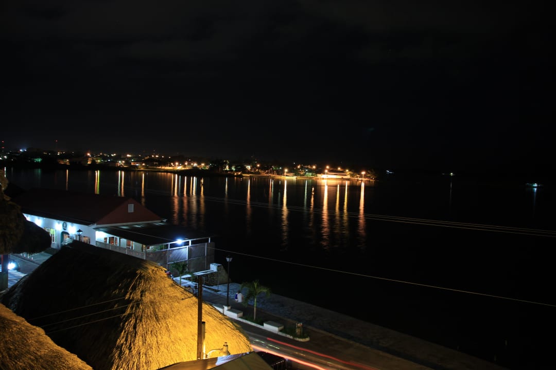 Blick auf den See Hotel Casona de La Isla