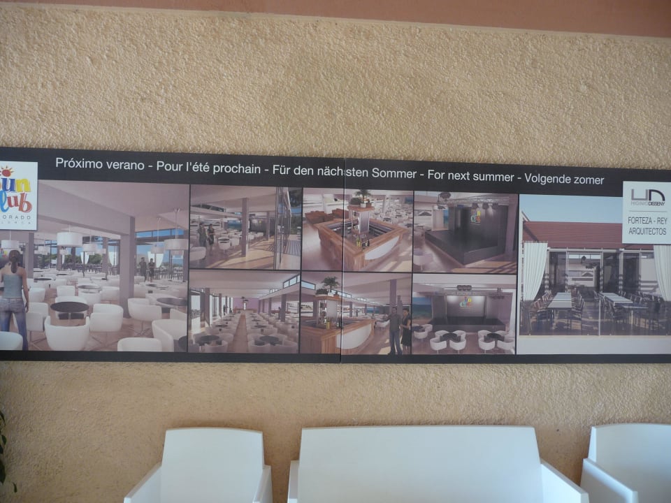 Plan zur Renovierung Sun Club Eldorado