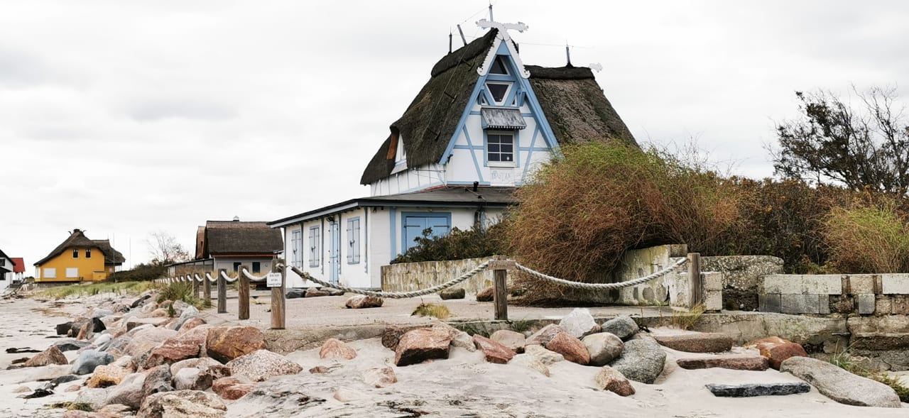 Strand Bretterbude Heiligenhafen