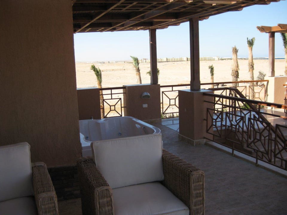Terrasse Superior Zimmer Shams Prestige Abu Soma-Adults Only