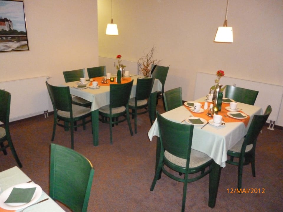 Gemeinschaftsraum/Frühstücksraum Pension Manu an der Porzellan Manufaktur